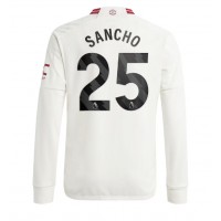 Koszulka piłkarska Manchester United Jadon Sancho #25 Strój Trzeci 2023-24 tanio Długi Rękaw